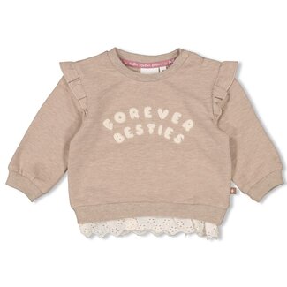 Feetje Feetje - Sweater Taupe Melange - Better Together
