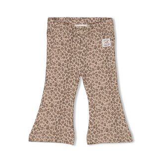 Feetje Feetje - Flare Broek AOP Taupe Melange - Better Together