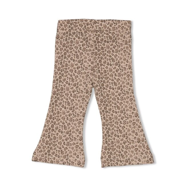 Feetje - Flare Broek AOP Taupe Melange - Better Together
