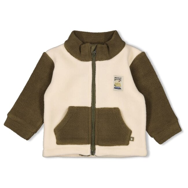 Feetje - Sweatvest Fleece Offwhite - Mountain