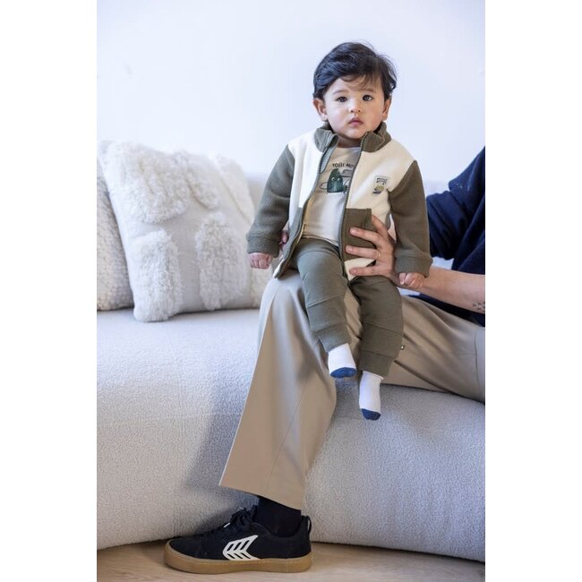 Feetje - Sweatvest Fleece Offwhite - Mountain