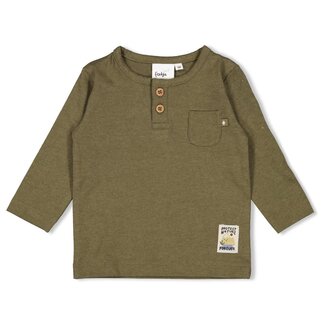 Feetje Feetje - Longsleeve Army Melange - Mountain