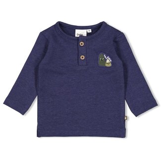 Feetje Feetje - Longsleeve Marine Melange - Mountain