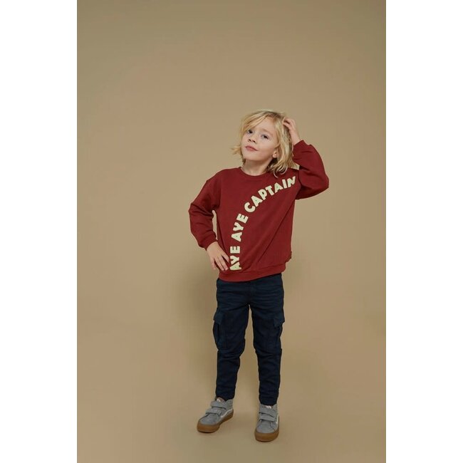 Sturdy - Sweater Bordeaux - Waves and Whales