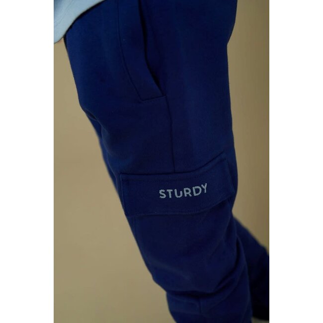Sturdy - Broek Kobalt - Waves and Whales
