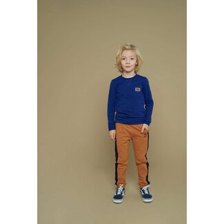 Sturdy Sturdy - Longsleeve Kobalt - Waves and Whales