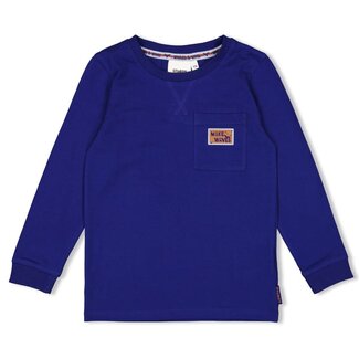 Sturdy Sturdy - Longsleeve Kobalt - Waves and Whales