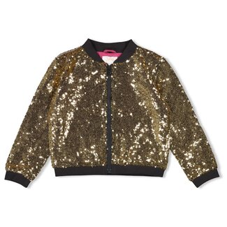 Jubel Jubel - Pailetten Bomberjack Goud - Shine Bright