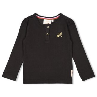 Jubel Jubel - Longsleeve Ajour Rib Antraciet - Shine Bright