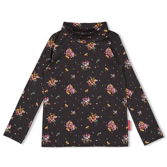 Jubel Jubel - Longsleeve AOP Antraciet - Shine Bright