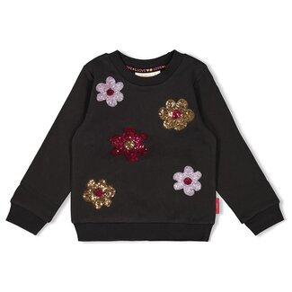 Jubel Jubel - Sweater AOP Antraciet - Shine Bright