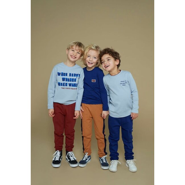 Sturdy - Broek Kobalt - Waves and Whales