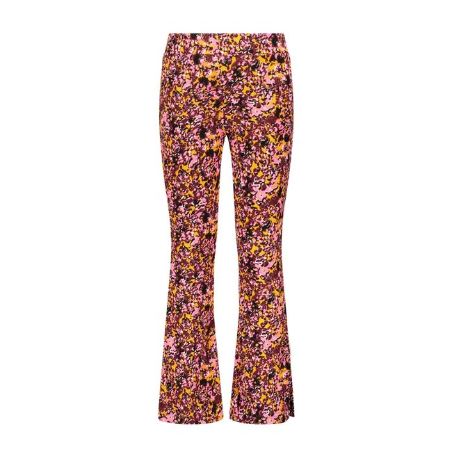 B.Nosy - Printed Flared Pants Pepper - Thrilled AO