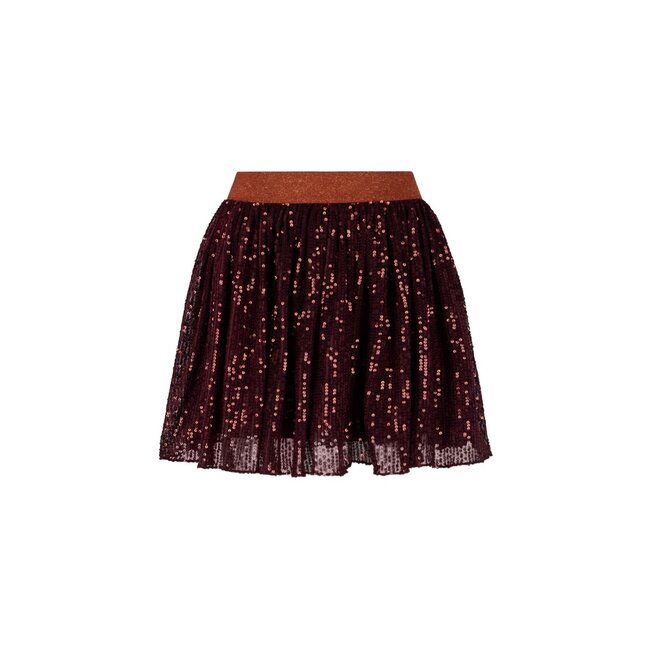 B.Nosy - Sequince Mesh Skirt River - Fig