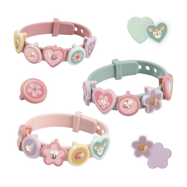Little Dutch - Slide Charm Bracelets - Fairy Garden