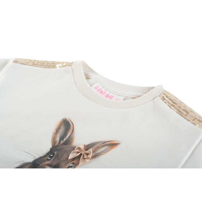 Someone - Sweater Deery - Dark Ecru