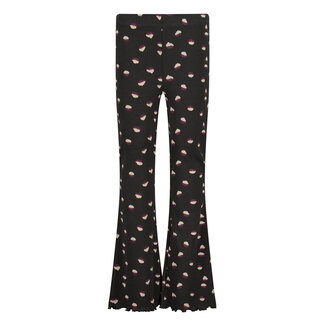 Quapi Quapi - Pants  Zev - AOP Black Animal