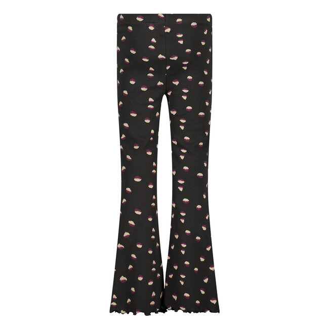 Quapi - Pants  Zev - AOP Black Animal