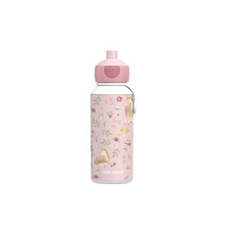 Little Dutch Little Dutch - Drinkfles Mepal Campus Pop-Up 400 ml - Fairy Garden
