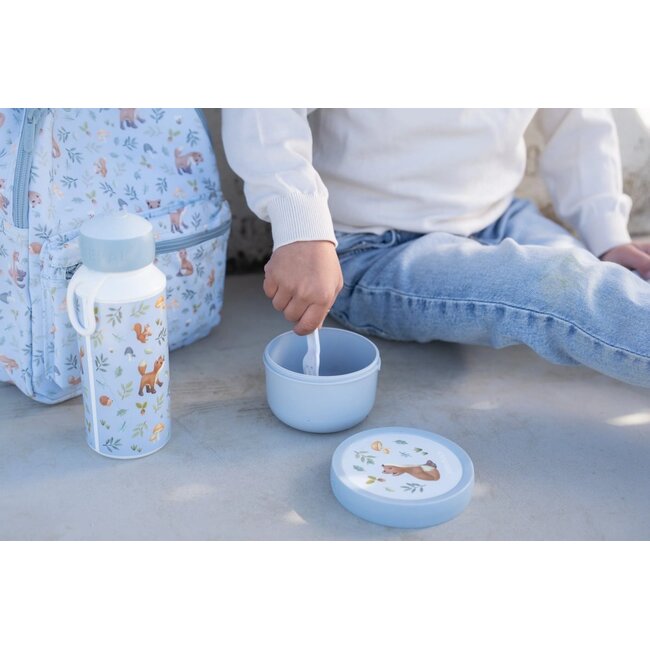 Little Dutch - Drinkfles Mepal Campus Pop-Up 400 ml - Forest Friends