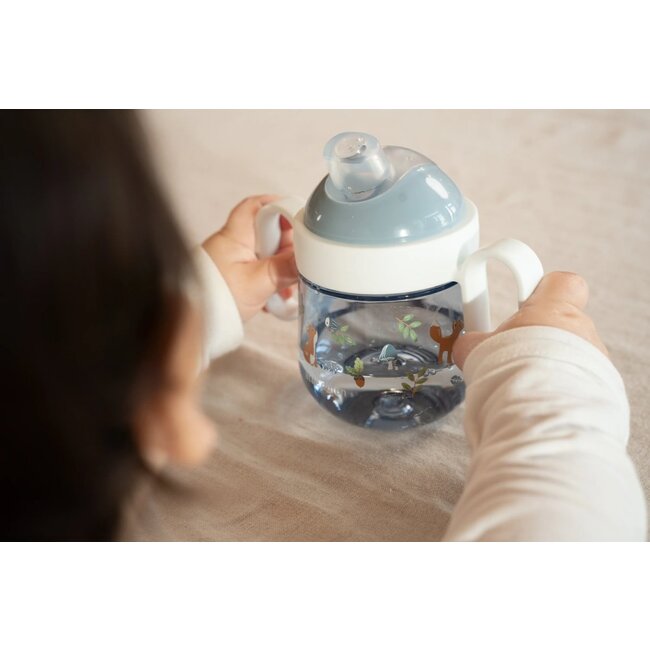 Little Dutch - Antilek tuitbeker Mepal Mio 200 ml - Forest Friends
