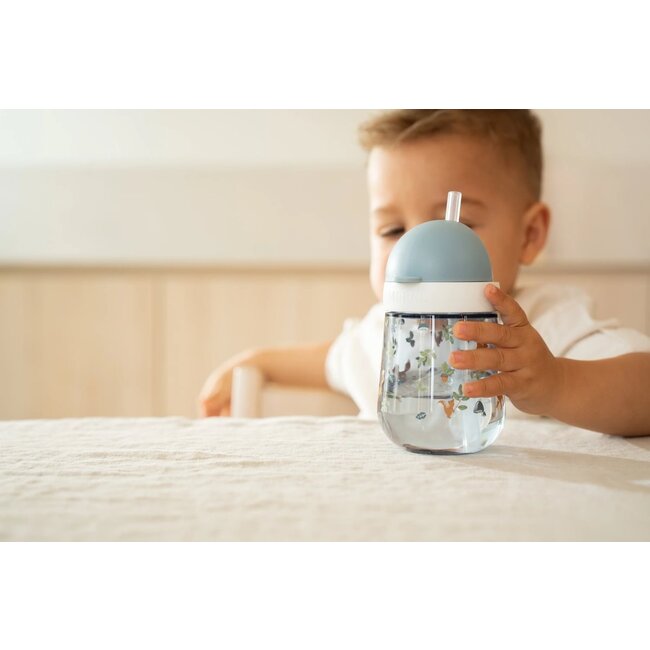 Little Dutch - Rietjesbeker Mepal Mio 300 ml - Forest Friends