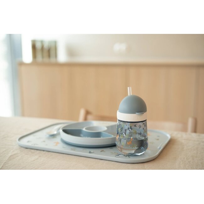 Little Dutch - Rietjesbeker Mepal Mio 300 ml - Forest Friends