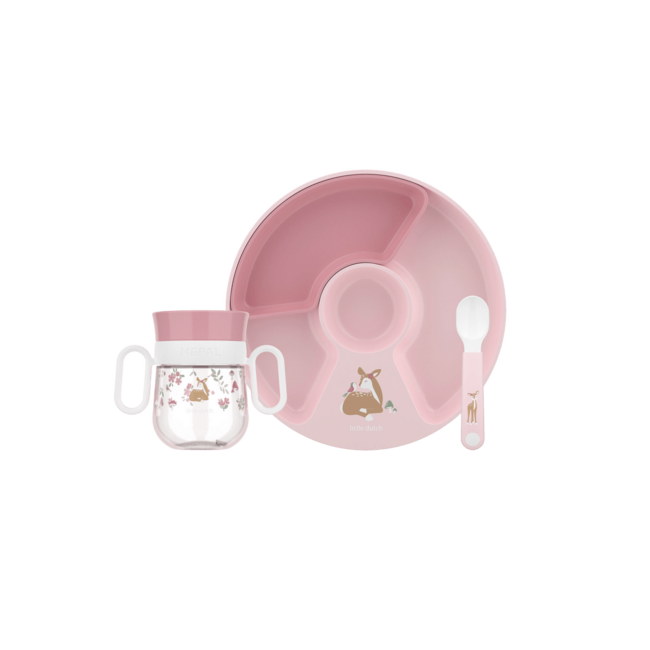 Little Dutch - Set Babyservies Mepal Mio 3-delig - Fairy Garden