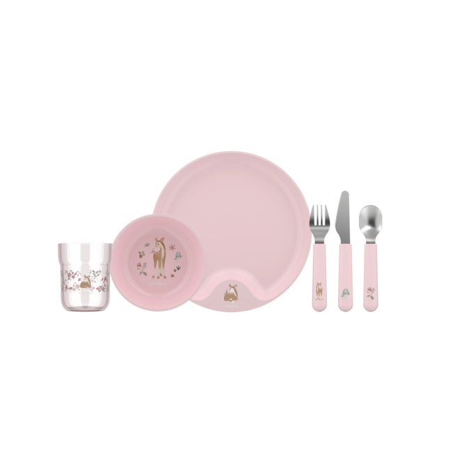 Little Dutch - Set Kinderservies Mepal Mio 6-delig - Fairy Garden