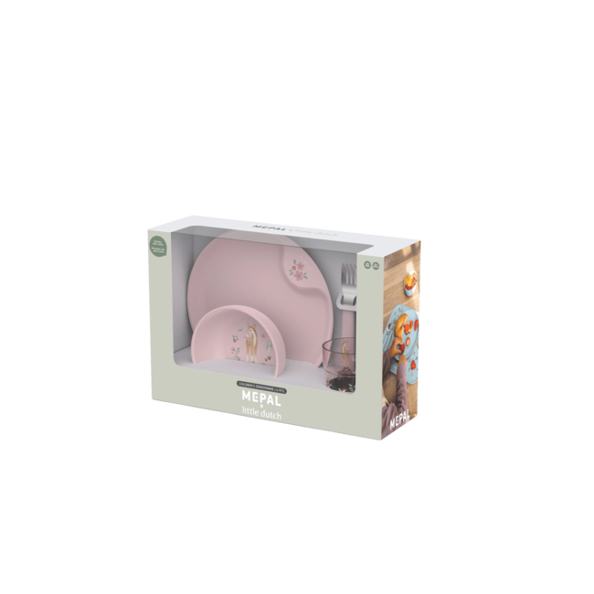 Little Dutch - Set Kinderservies Mepal Mio 6-delig - Fairy Garden