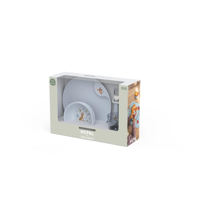 Little Dutch - Set Kinderservies Mepal Mio 6-delig - Forest Friends