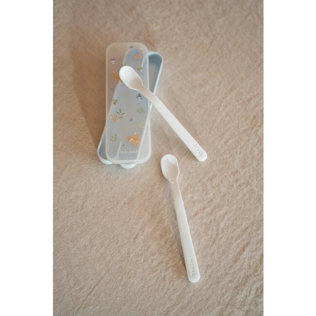 Little Dutch - Set Babylepel Mepal Mio 2 stuks - Forest Friends