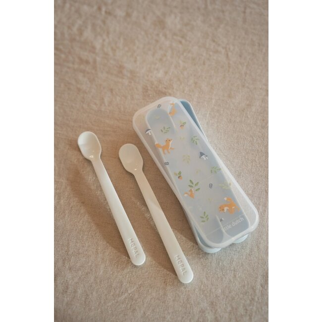 Little Dutch - Set Babylepel Mepal Mio 2 stuks - Forest Friends