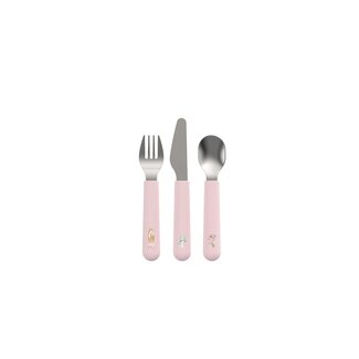 Little Dutch Little Dutch - Kinderbestekset Mepal Mio 3-delig - Fairy Garden