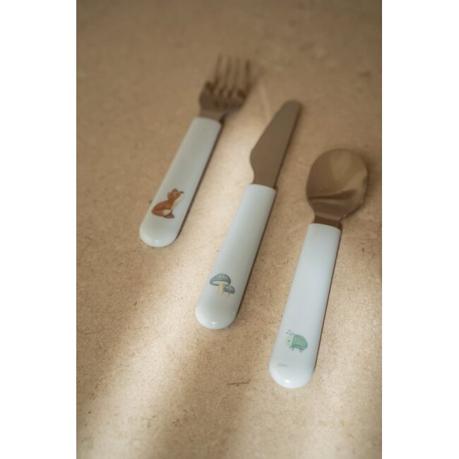 Little Dutch - Kinderbestekset Mepal Mio 3-delig - Forest Friends