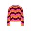 B.Nosy - Knitted Zigzag Sweater Kendall - Fig