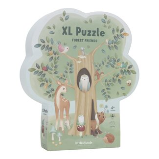 Little Dutch Little Dutch - Vloerpuzzel - Forest Friends