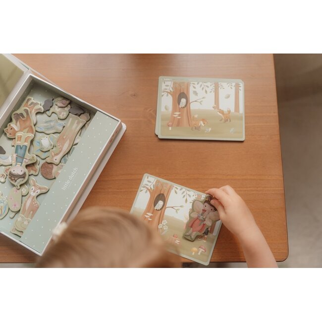 Little Dutch - Magnetisch Speelbord - Forest Friends