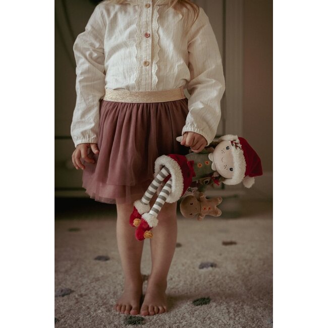 Little Dutch - Kerstpop Rosa 35 cm