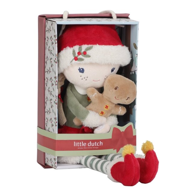 Little Dutch - Kerstpop Rosa 35 cm