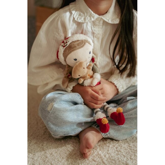 Little Dutch - Kerstpop Rosa 35 cm