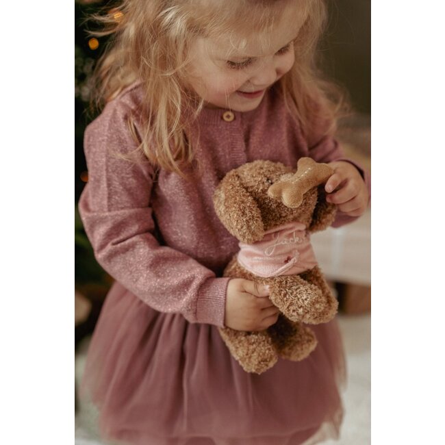 Little Dutch - Knuffelhond Jackie in Tas