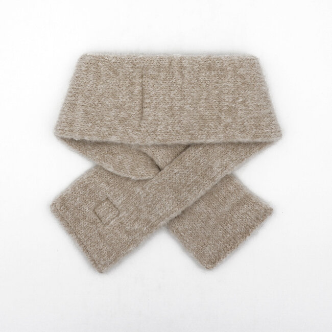 Maximo - Gebreide Sjaal - Bruin