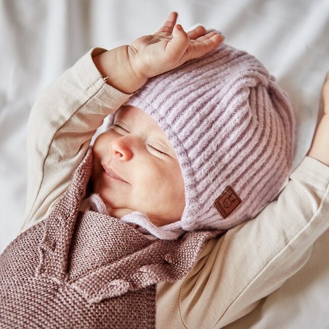 Maximo - Gebreide Muts - Roze