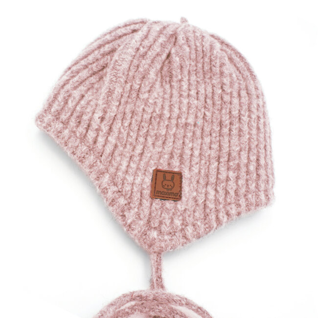 Maximo - Gebreide Muts - Roze