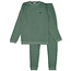 Feetje - Volwassen Pyjama Wafel - Sea Green - Family Edition