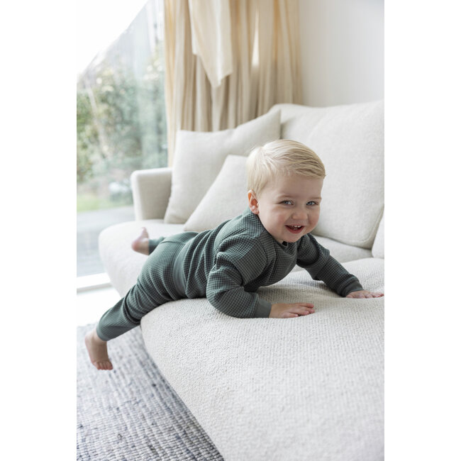 Feetje - Baby Pyjama Wafel - Sea Green - Family Edition