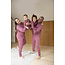 Feetje - Pyjama Wafel - Berry - Family Edition