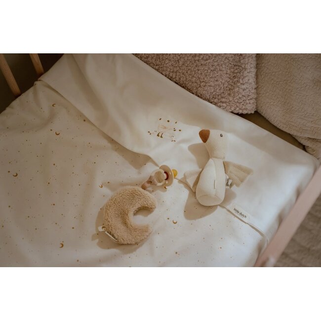Little Dutch - Speendoekje Maan Wit - Newborn Naturals