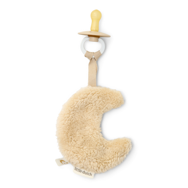 Little Dutch - Speendoekje Maan Beige - Newborn Naturals